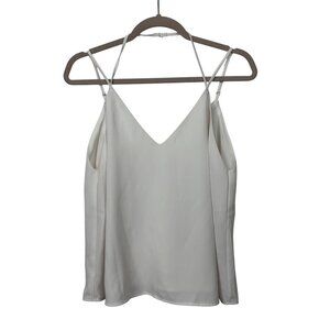 Tobi M Cream Ivory Sleeveless V-Neck Camisole Top